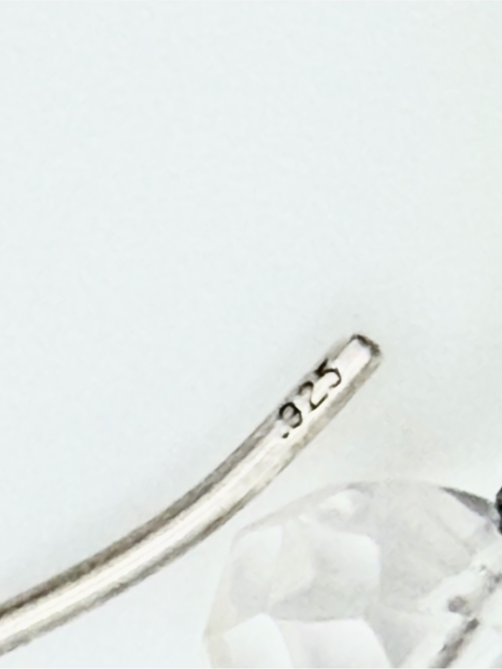 Silpada Sterling Silver Canadian & Olive Jade w/Crystal Bead Drop Earrings - Picture 9 of 11